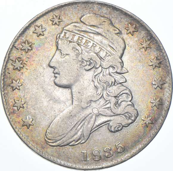 1835 Capped Bust Half Dollar