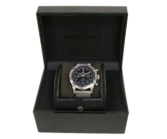 Breitling Transocean Chronograph Unitime Watch