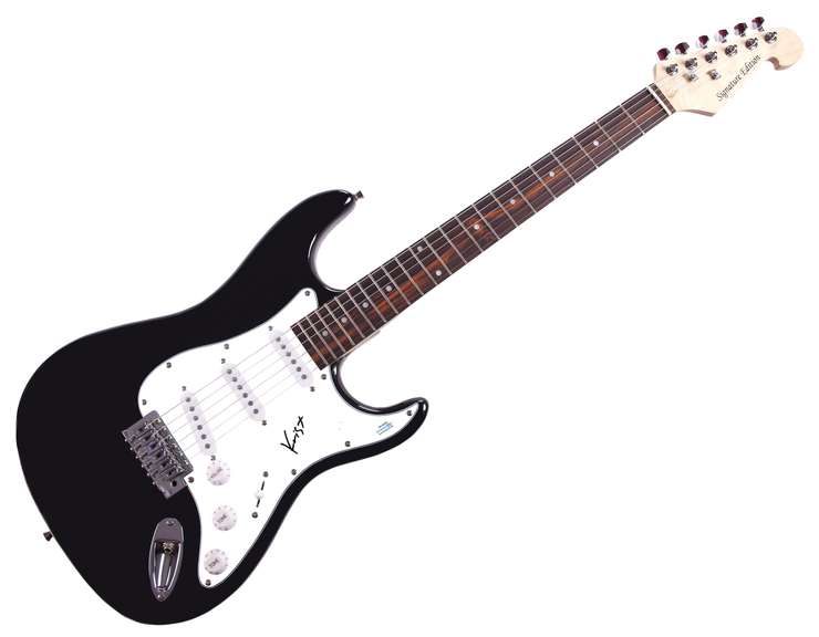 Krist Novoselic Autographed Signed Guitar ACOA