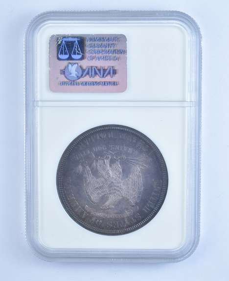 PF65 1882 Seated Liberty Trade Dollar - CAC - Graded NGC
