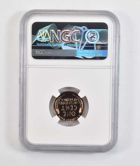 PF69 RD 1958 Lincoln Wheat Cent - Graded NGC