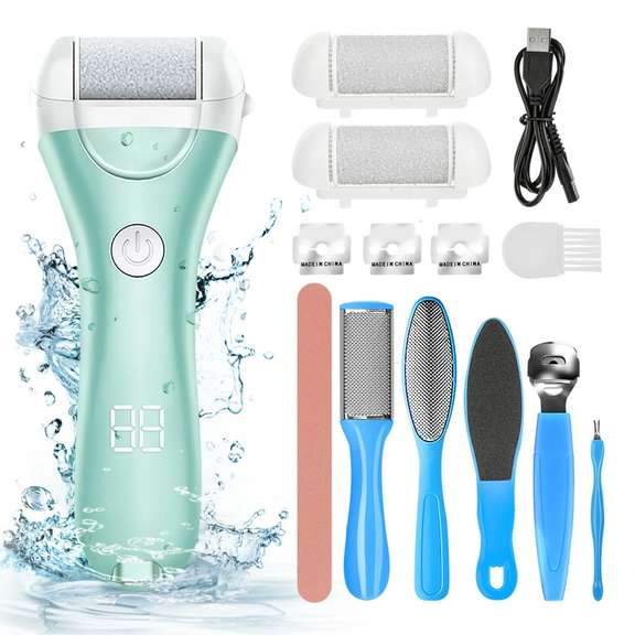 Charged Electric Foot File for Heels Grinding Pedicure