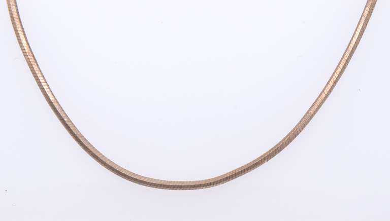 Italian Sterling Silver Popcorn Chain Necklace