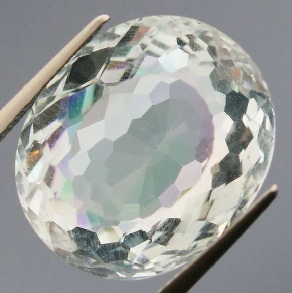 Designer 23.89ct Platinum Hydrothermal Quartz