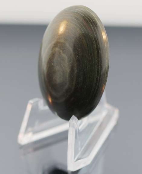 Mesmerizing 72.45ct Peruvian Obsidian Cabochon