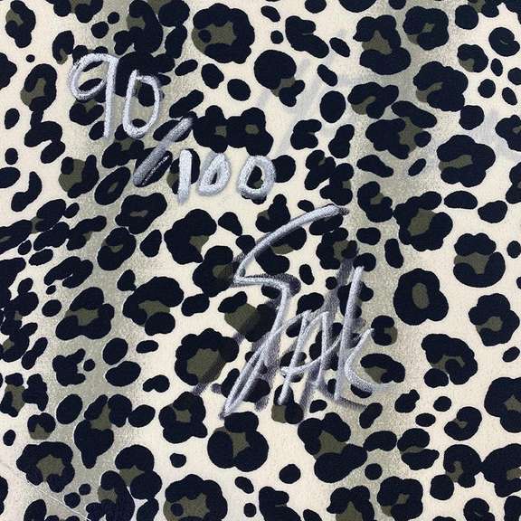 Steve Kaufman (1960-2010) "Liberty Bell Coin" Hand Signed and Numbered Limited Edition Hand Pulled silkscreen mixed media on Mixed Media with LOA.