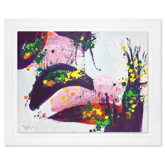 Jenik Cook, Framed Original Acrylic Painting, Hand Signed, Letter of Authenticity.