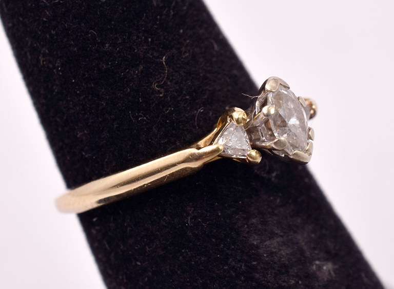 Gorgeous Diamond Ring in 14K Yellow Gold