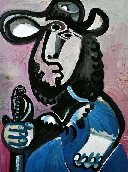 Pablo Picasso, Musketeer With Sword