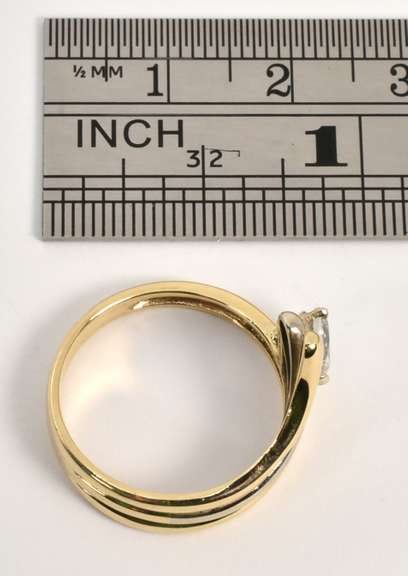 Stackable Pair of WG Diamond Bands