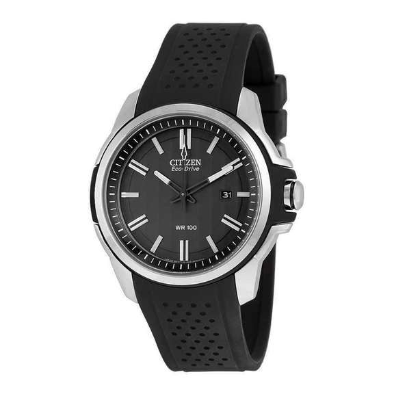 Citizen Black Dial Eco-Drive, New In Box.