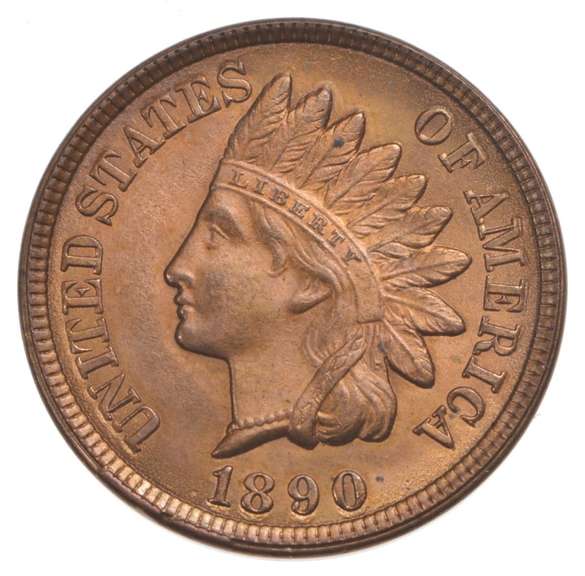 1890 Indian Head Cent