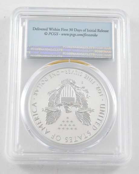 PR69 2019-S American Silver Eagle REV PF First Strike Coin & COA PCGS