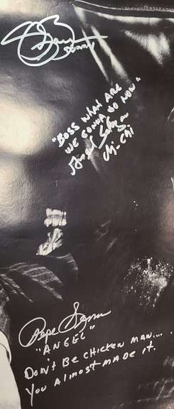 Al Pacino and Scarface Cast Autographed 24x36 Poster ACOA