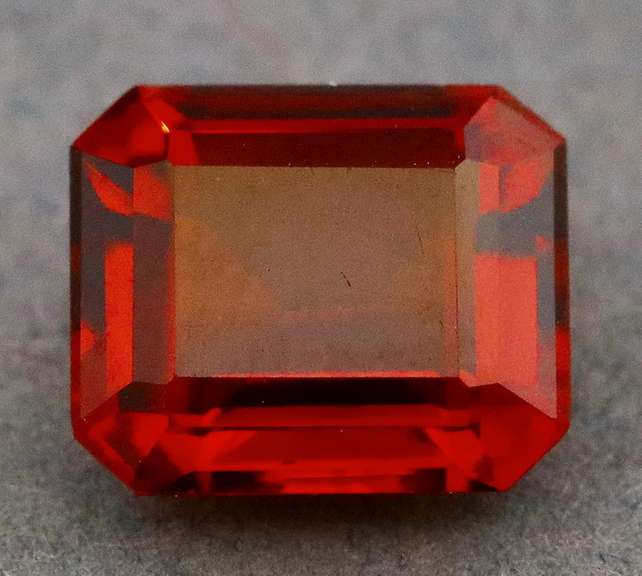 High grade 2.07ct red orange Hessonite Garnet