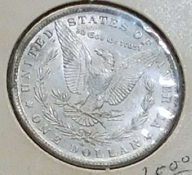 1884-O Morgan Dol  Unc, exceptional