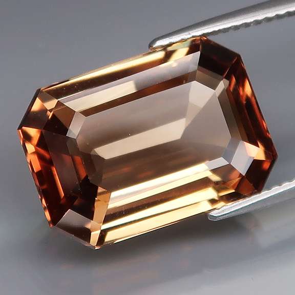 Captivating 15.98ct bi-color Imperial Topaz