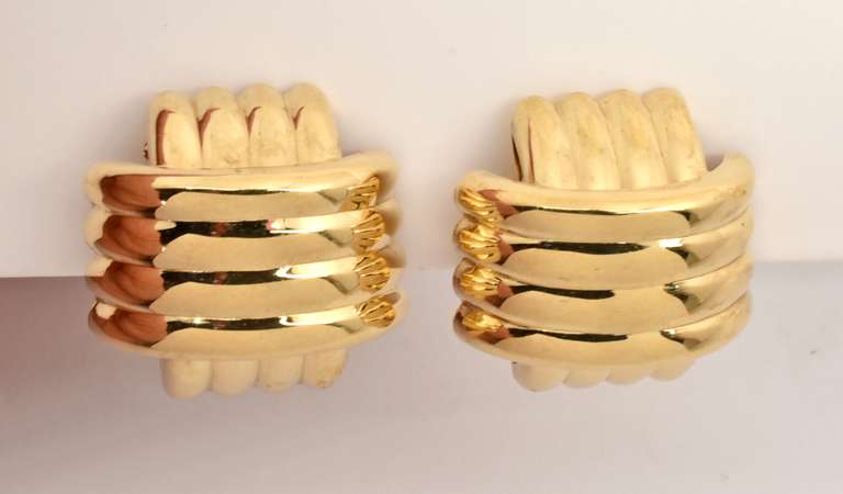 Lovely 14k Fancy X Earrings