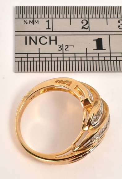 Glittering Dome of Diamonds Ring