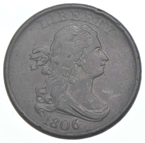1806 Draped Bust Half Cent