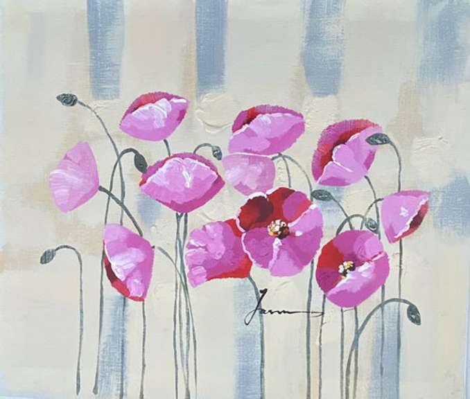UNIQUE AND BEAUTIFUL PAINTING ON CANVAS