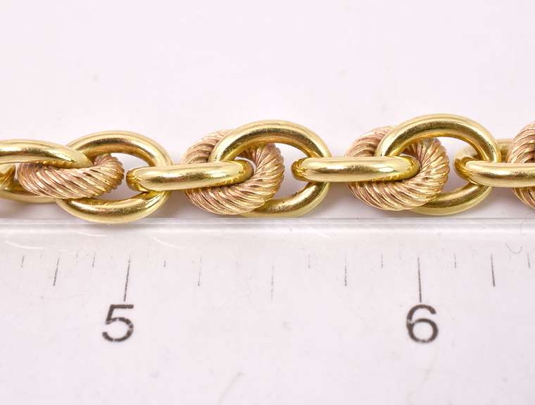 Incredible Nicolas Cola Bracelet in 18K Yellow Gold