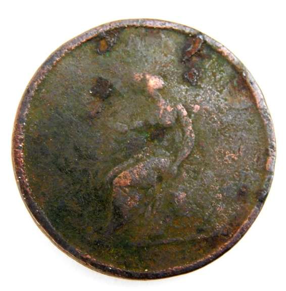 1806 Georgius III Great Britain 1/2 Cent Coin
