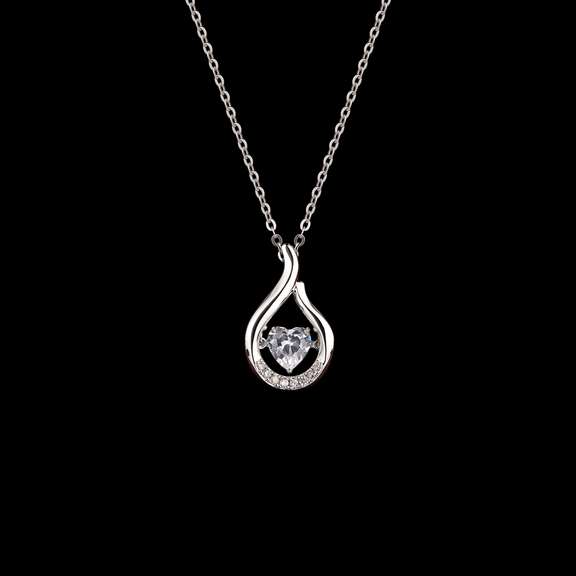 Heart center Stone Dancing Pendant