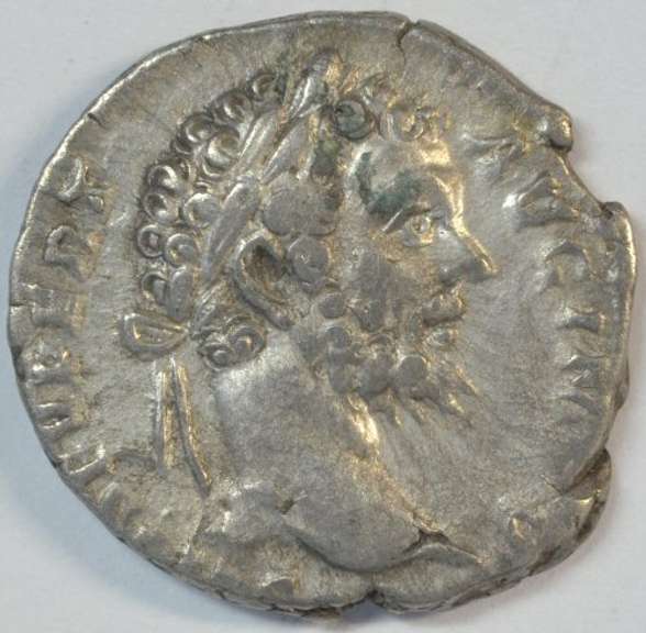 Sharp Septimius Severus Roman Silver Denarius, 193-211 AD