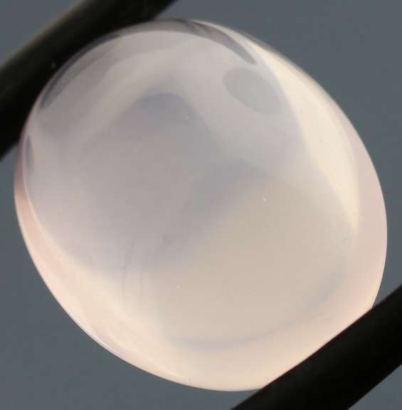 Glowing! 13.11ct powder pink Rose Quartz cabochon