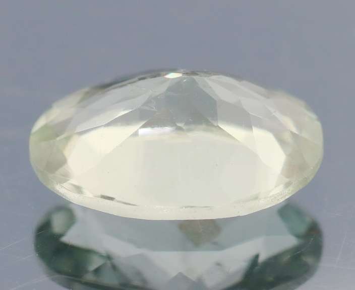 Brilliant 4.75ct natural platinum green Amethyst
