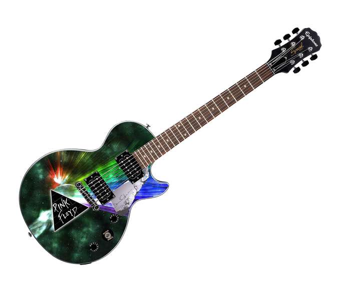 Pink Floyd David Gilmour Gibson Epiphone Les Paul Photo Graphics Guitar ACOA