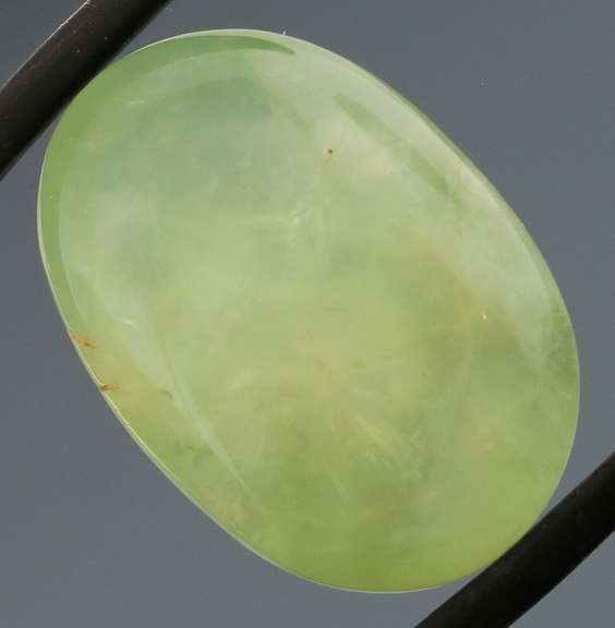 Huge 26.43ct untreated Prehnite cabochon