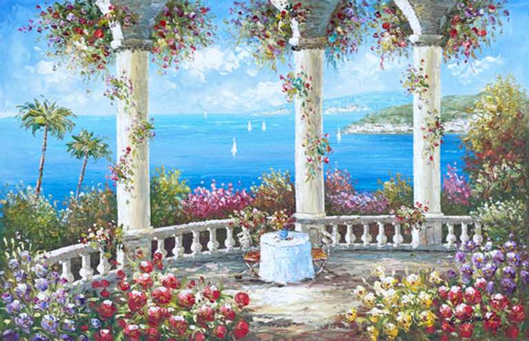 ONE OF A KIND BEAUTIFUL PAINTING ON CANVAS