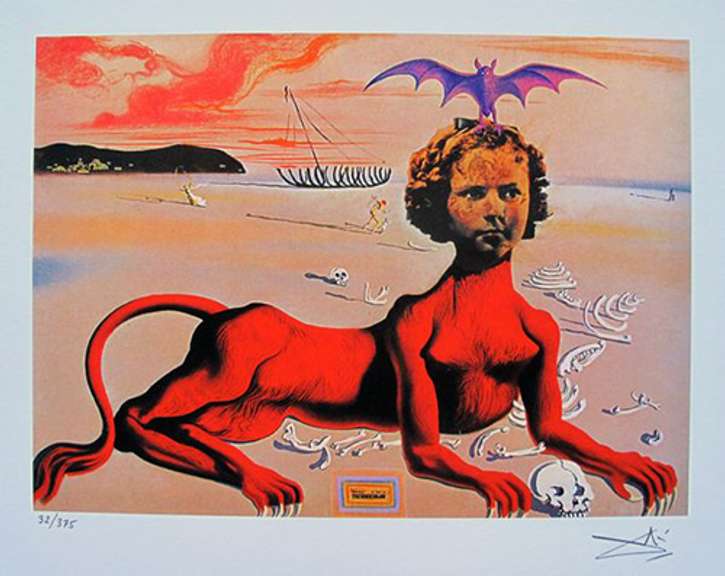 Salvador Dali, Shirley Temple