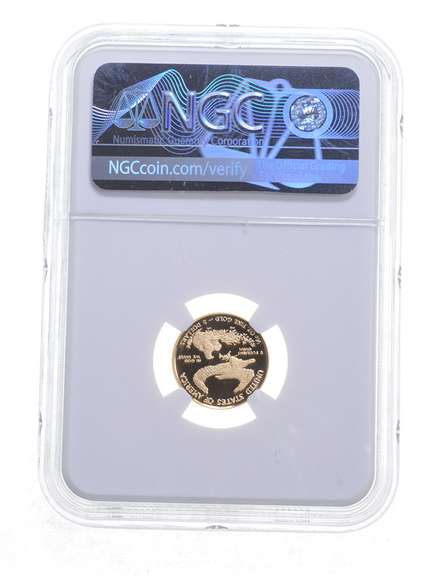 PF70 UCAM 2020-W $5 American Gold Eagle - Graded NGC