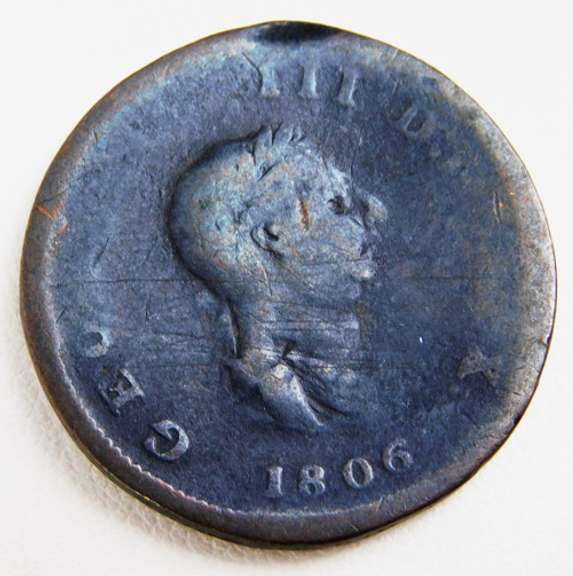 Rare 1806 Georgius III Coin