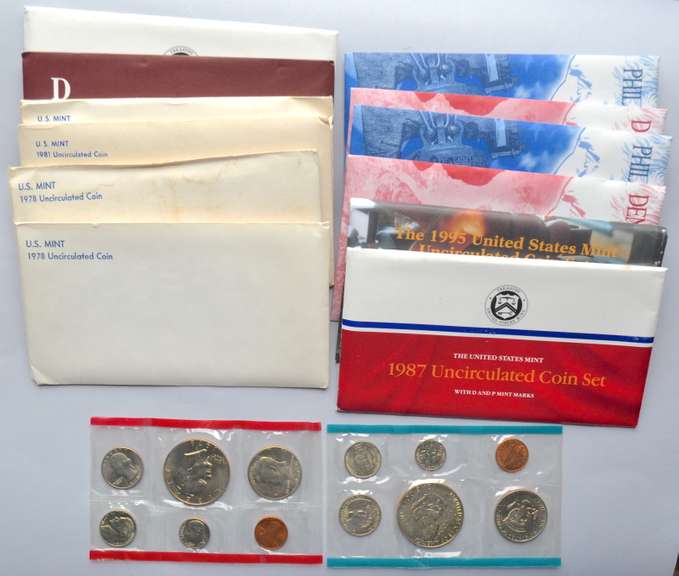 US Mint Set Lot 1978-1999