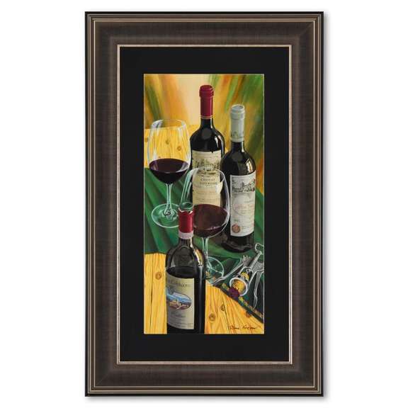 Dima Gorban, "Merry Music" Framed Limited Edition Serigraph, Numbered 600/850 and Hand Signed with Letter of Authenticity