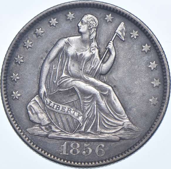 1856-O Seated Liberty Half Dollar