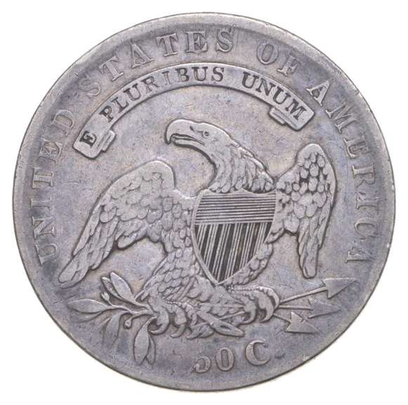 1834 Capped Bust Half Dollar - Small Date - Small Letters