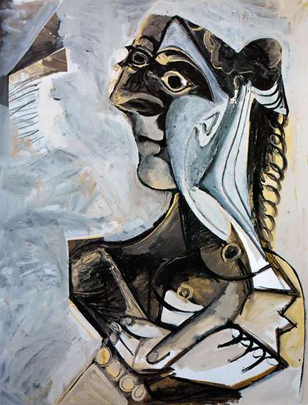 Pablo Picasso, Woman With Braid
