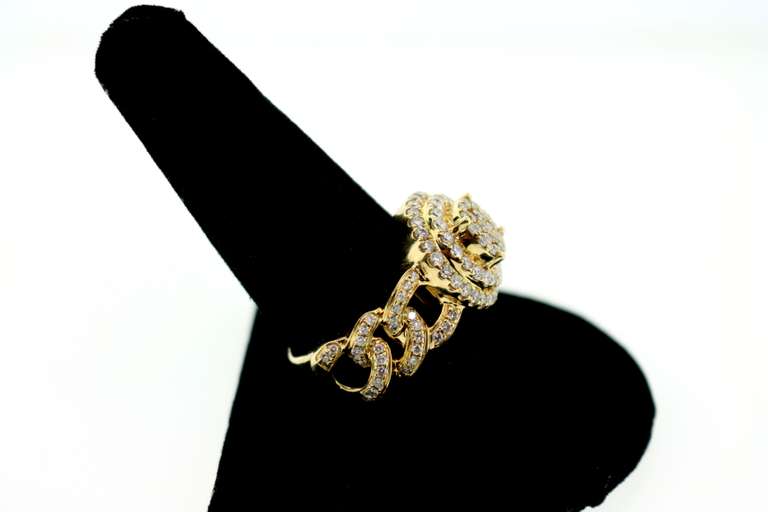 Mesmerizing 14k Yellow Gold Halo Diamond Ring