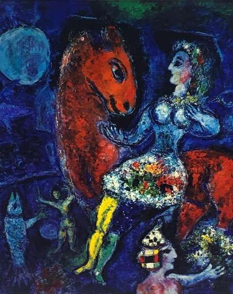 Marc Chagall Framed Print Marc Chagall