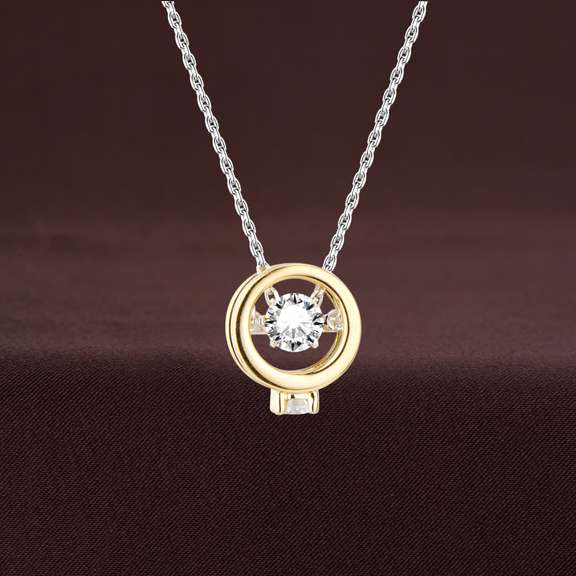 Silver,18K Gold Plating Pendant