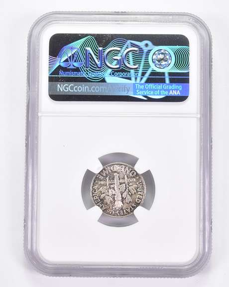 MS65 1964 Roosevelt Dime - Graded NGC Toned!