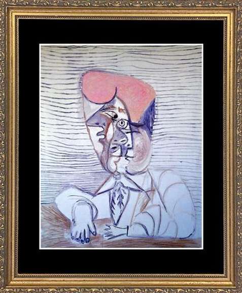 Pablo Picasso, Bust Of Man