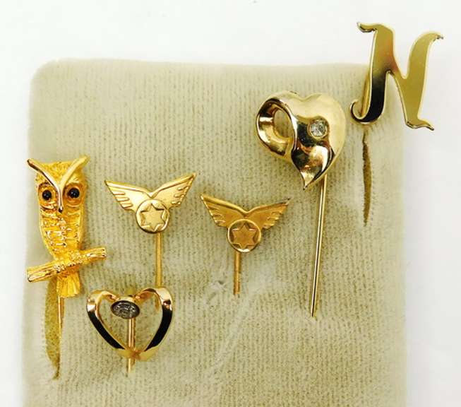 Collection of Vintage Stick Pins
