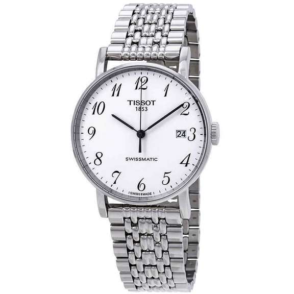 Tissot White Dial Automatic, New In Box.