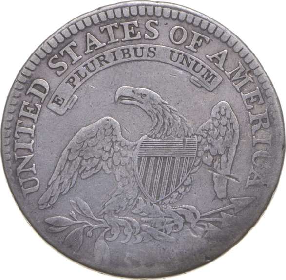 1813 Capped Bust Half Dollar - O-110 1% Off Center